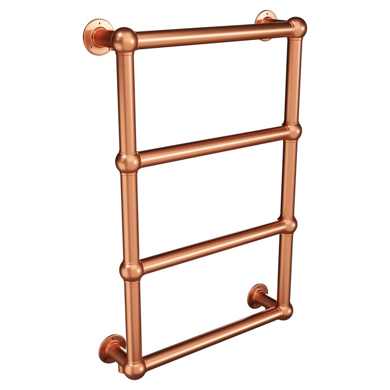 Alice Traditional Copper Towel Rail - 500 x 750mm