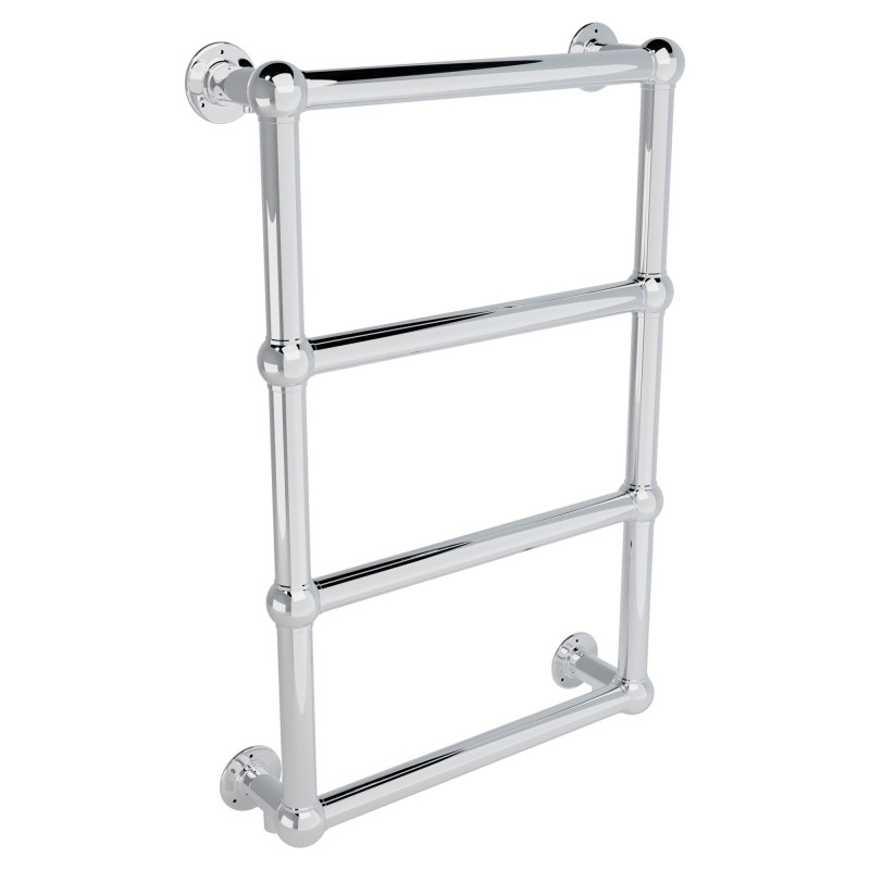 Alice Traditional Chrome Towel Rail - 500 x 750mm