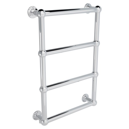 Alice Traditional Chrome Towel Rail - 500 x 750mm
