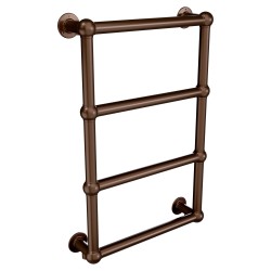 Alice Traditional Brushed Bronze Towel Rail - 500 x 750mm