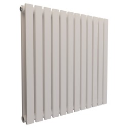 Ultraheat Linear Designer White Double Radiator - 639 x 600mm