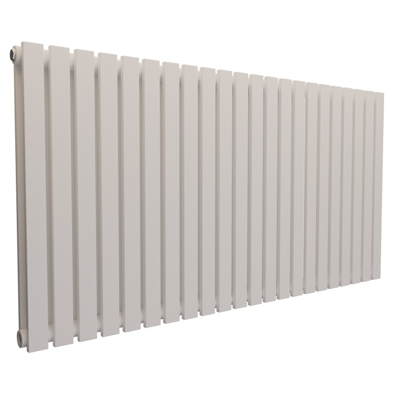 Ultraheat Linear Designer White Double Radiator - 1222 x 600mm