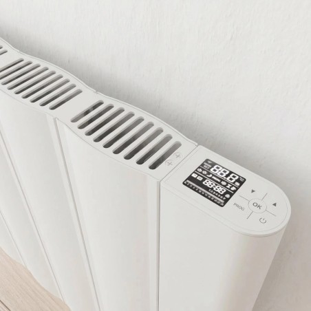 Kairo White Electric Flat Panel Radiator with Smart Control - 725mm (w) x 500mm (h) - 1000W