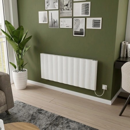 Kairo White Electric Flat Panel Radiator with Smart Control - 1169mm (w) x 500mm (h) - 2000W