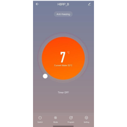 Cleo Square Black Smart WIFI Thermostatic Electric Heating Element
