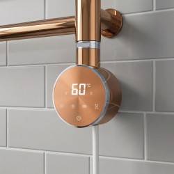 Cleo Round Slimline Bronze Smart - closeup