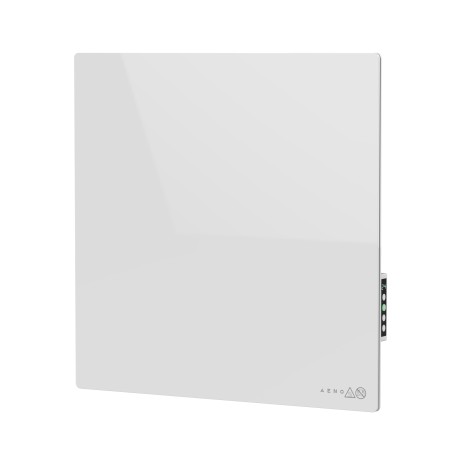 AENO 500W Smart Wifi White Glass Infrared Panel Heater - 500mm x 500mm