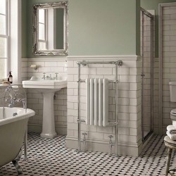 Henley Traditional Towel Rail - 498 x 940mm - closeup