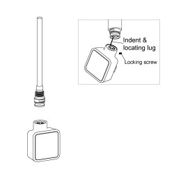 Cleo Square Chrome Smart WIFI Thermostatic Electric Heating Element