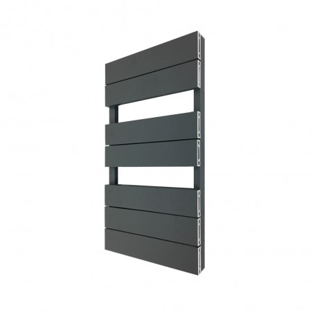 Viceroy Anthracite Designer Towel Rail - 500 x 800mm