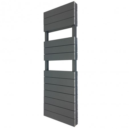 Viceroy Anthracite Double Designer Towel Rail - 500 x 1500mm