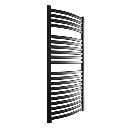 Emperor Black Designer Towel Rail - 500 x 1100mm