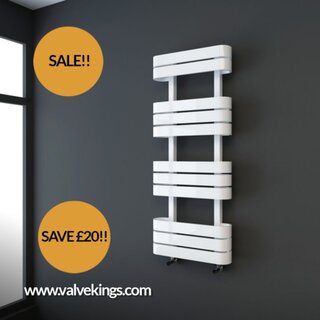 SALE Now On!These Claro Designer Towel Radiators come in 2 different sizes!Hit the link to buy yours - bit.ly/3OxrBbM#towelrail #radiator #claro #designer #interiordesign #bathroominspo #salehere #savings #Value #homedecor #heating #heater ...