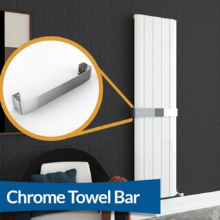 Have you already got a Towel Rail but, you need more heat?Are you also in need of another place to keep a Towel Warm and Dry?These Towel Bars are the answer to those issues.Pair with our Supreme Double Radiator for optimum output.Buy Now - ...