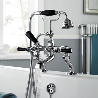 Your bathroom Taps don't have to be boring, opt for a traditional Shower Bath Mixer such as the Topaz Black to add a classy finishing touch. 🛁www.valvekings.com#traditional #basin #shower #bathroomdesign  #interior #interiordesign #newhome #decor ...