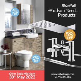 🔥5% off all @hudsonreeduk Products until midnight May 30th.Includes Showers, Baths, furniture and more, visit www.valvekings.com#bathroomfurniture #taps #showerhead #showerheads #bathroomsink #basin #ensuite #bathroomdesign #renovation ...