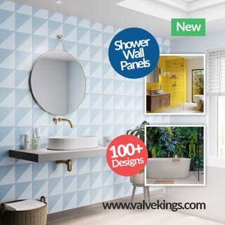 🆕With over 100 design choices and a 30 year guarantee, Shower Wall Panels are the ultimate versatile easy to fit waterproof panelling system. www.valvekings.com#bathroom #interior #decor #designer #interiorhome #newhome #decorinspo #superhomes ...
