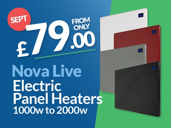Nova Live R Panel Heater