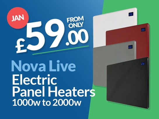 Nova Live R Panel Heater